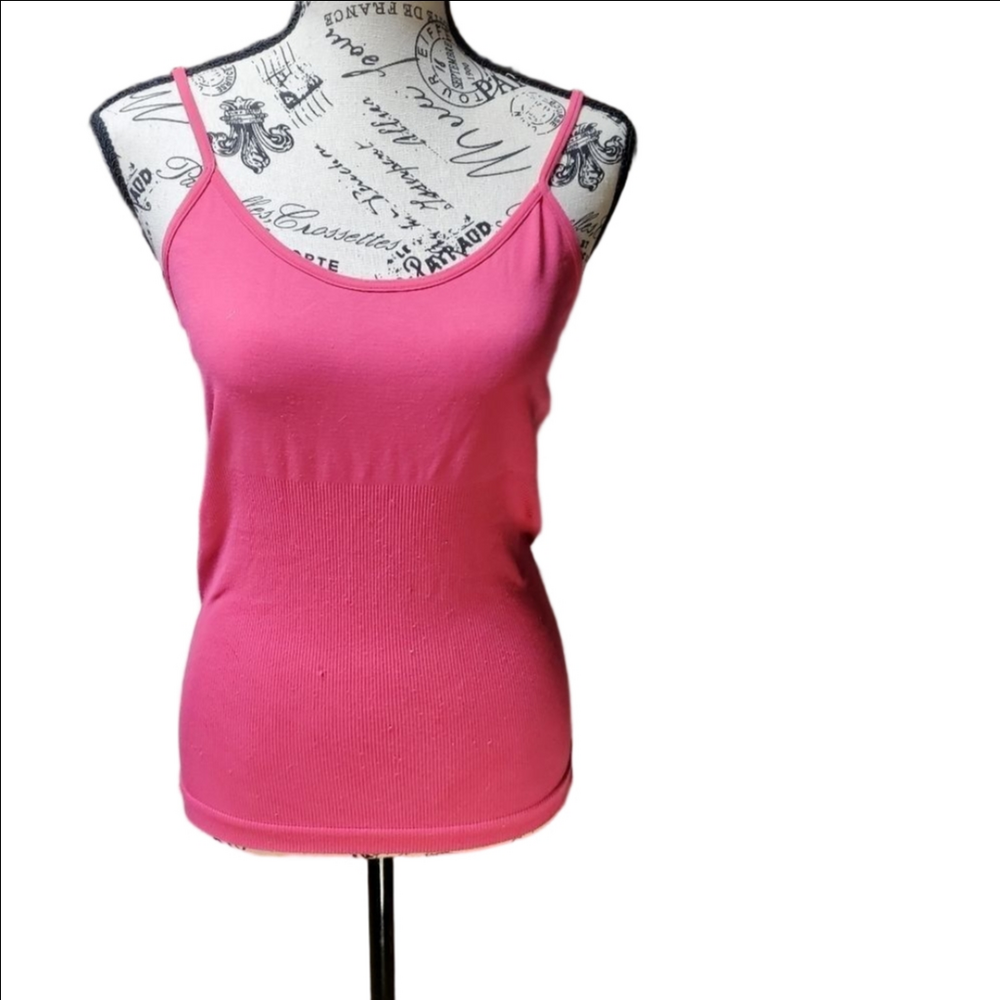 Green Turtle Hot Pink Tank Top Size Large